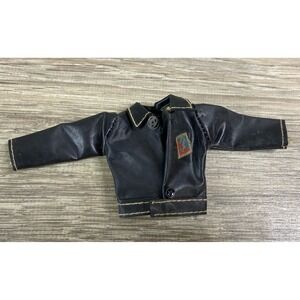 Vintage ACTION JACKSON by Mego 1971 Faux Leather Jacket
